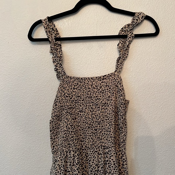 //ABERCROMBIE AND FITCH// Cheetah Print Midi Dress - Picture 3 of 5